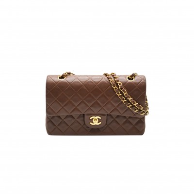 CHANEL MEDIUM FLAP VINTAGE CROSSBODY BAG A01112 (25.5*15.5*6.5cm)